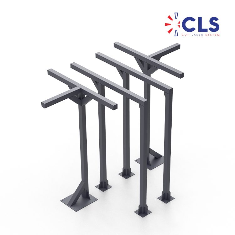 Metal conveyor line structure, reference CLS-2411