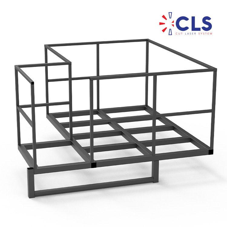 Welded metal work platform, reference CLS-2540