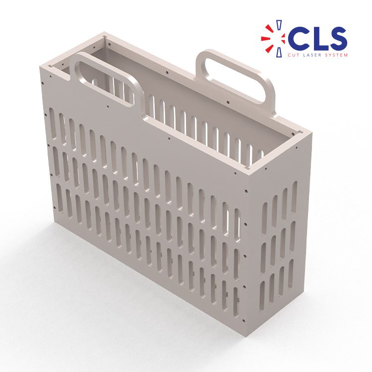 Compact polypropylene immersion tank fabricated by plastic welding