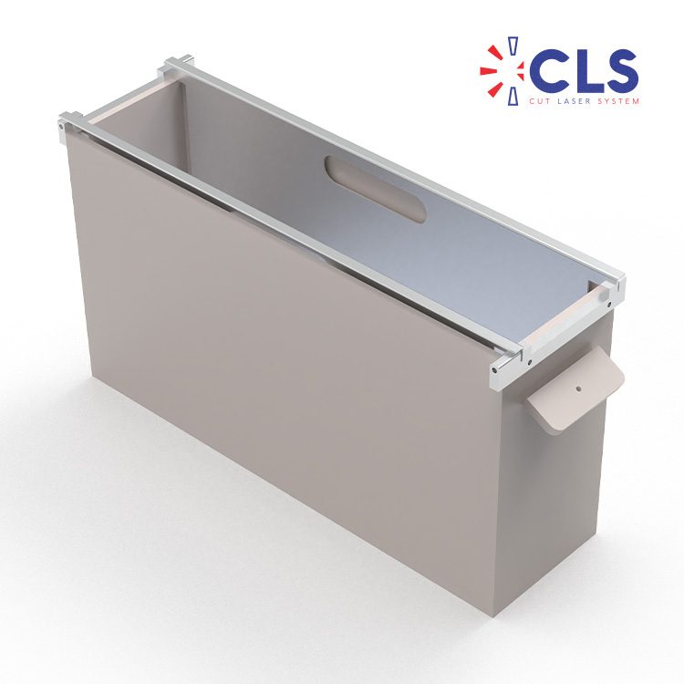 Polypropylene electropolishing process tank, reference CLS-2419